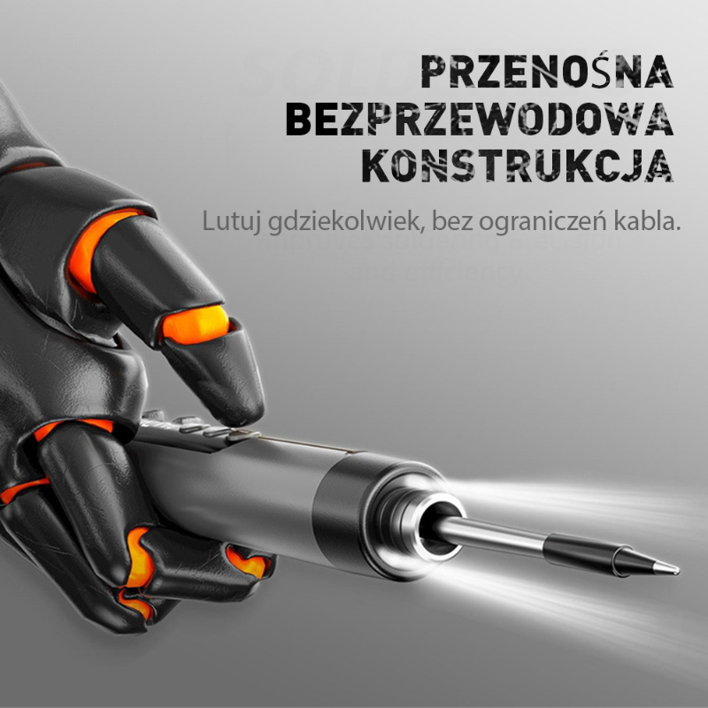 Cordless Soldering Iron – Compact Tool for Precision and Performance