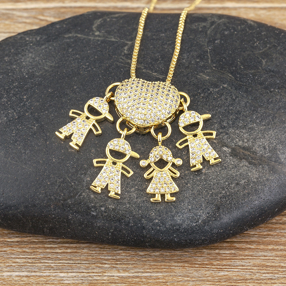 CelestaRay™ Necklace — Carry Your Children’s Love as a Radiant, Everlasting Embrace