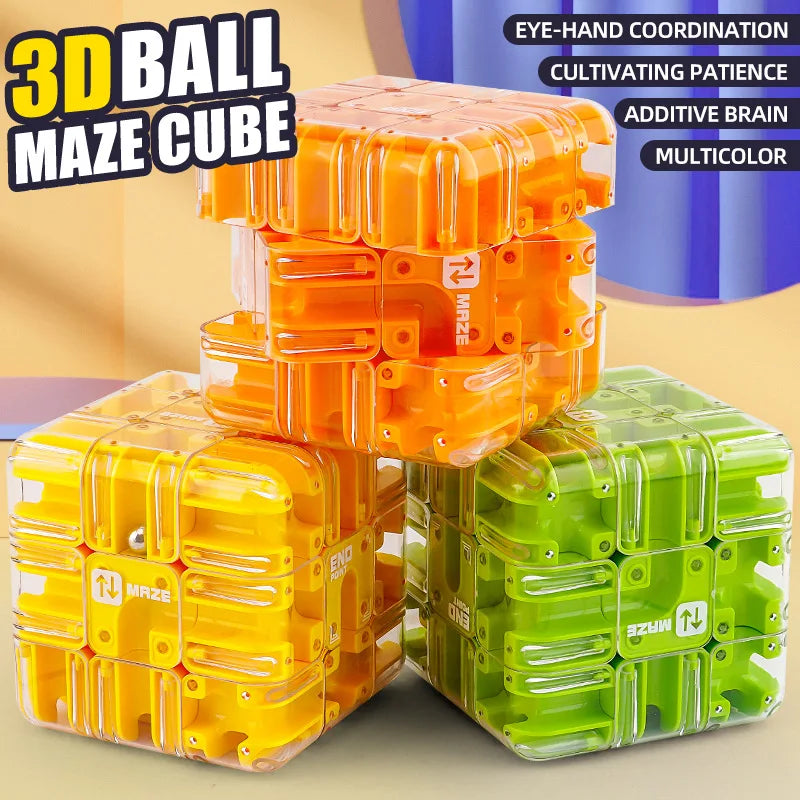 3D Stress Relief Cube – Calm Your Hands, Sharpen Your Mind, Conquer Each Day