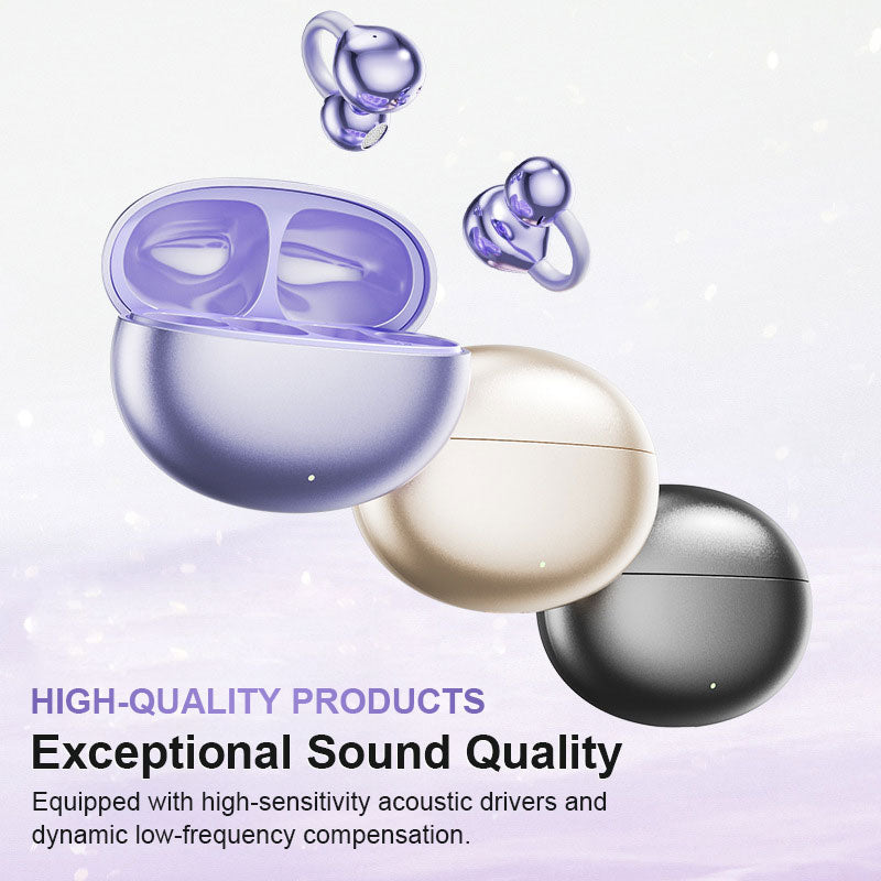 PulseWave™ Ear Clip Bluetooth Earphones — Experience Unmatched Comfort and Crystal-Clear Sound That Keeps You Moving