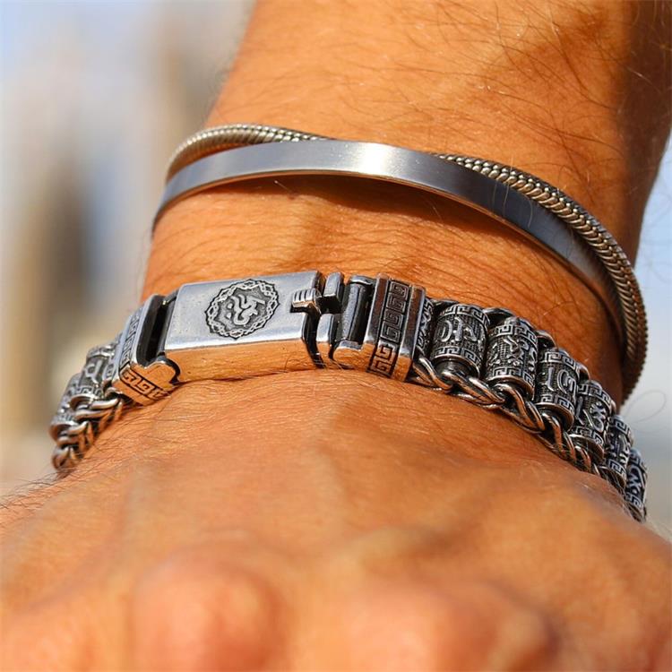 Prayer Wheel Bracelet - Feel the Protection and Calm Energy for Daily Support