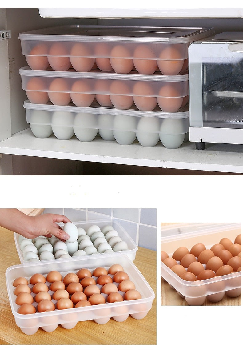Egg Keeper – Securely Store Fragile Eggs Fresh and Organized