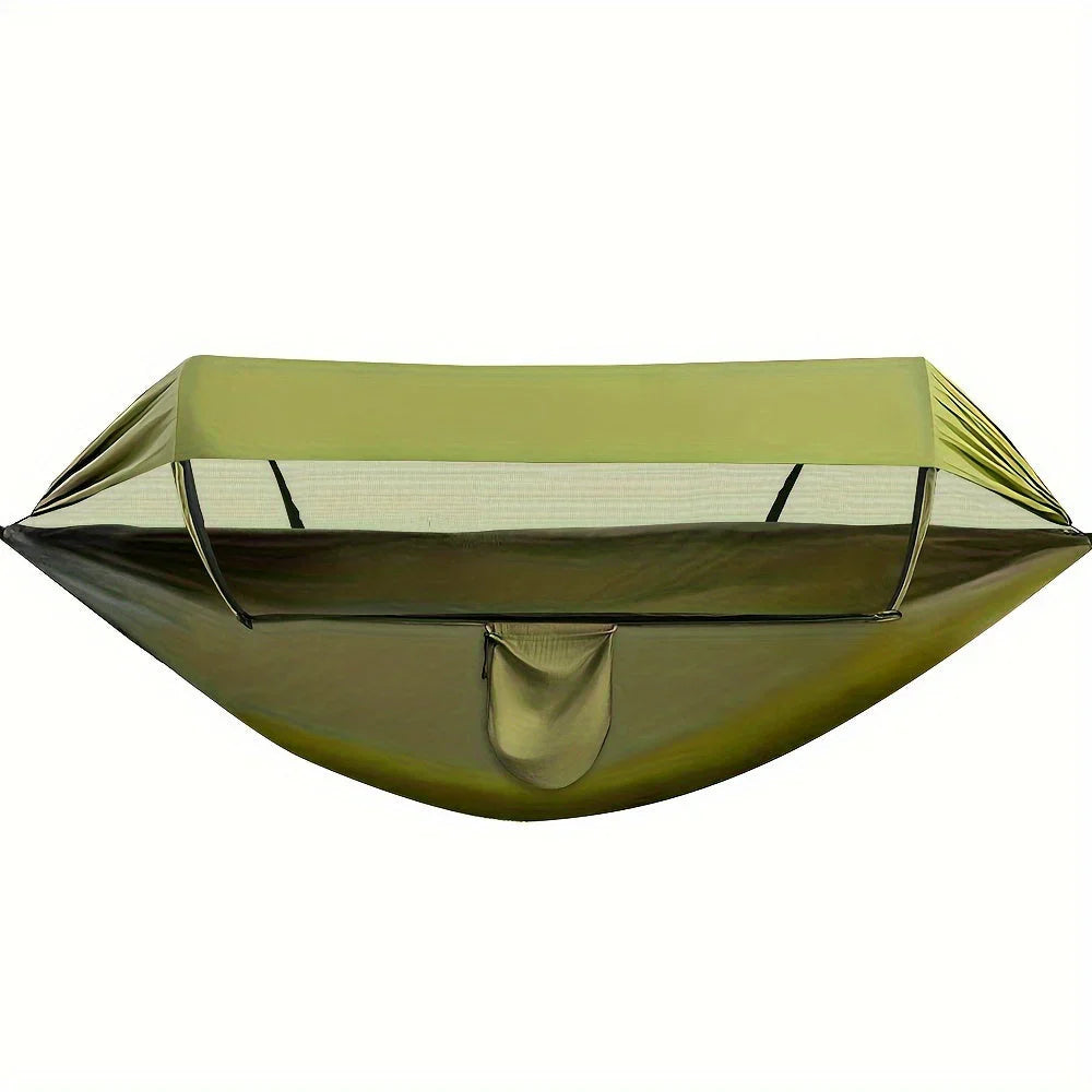 Outdoor Hammock with Mosquito Net and Sun Protection