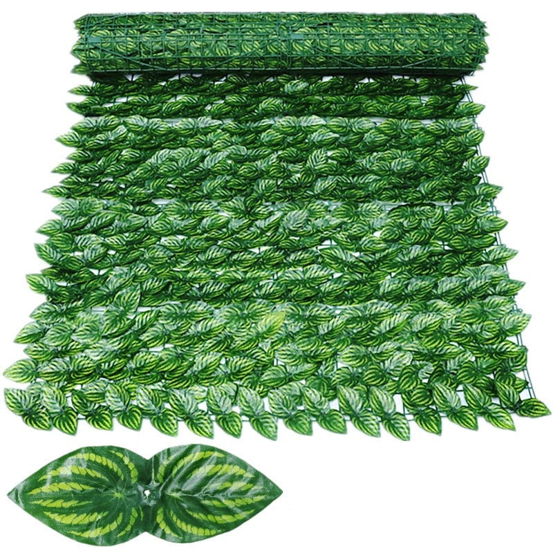 Artificial Leaf Privacy Fence | Weatherproof and UV Resistant | Customizable | LeafShield