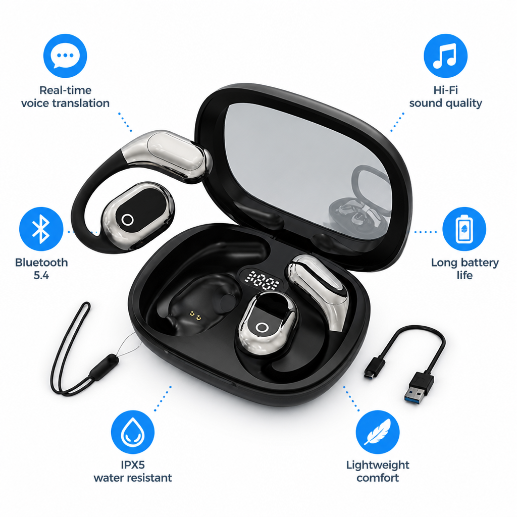 FluentAir™ — Break Language Barriers Instantly and Connect Like a Local Everywhere