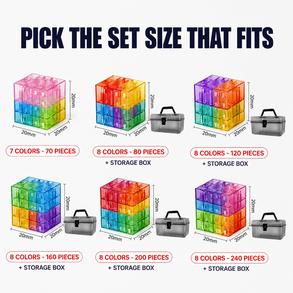 LuminaBlocks™ — Ignite Your Child’s Confidence with Every Strong, Colorful Build
