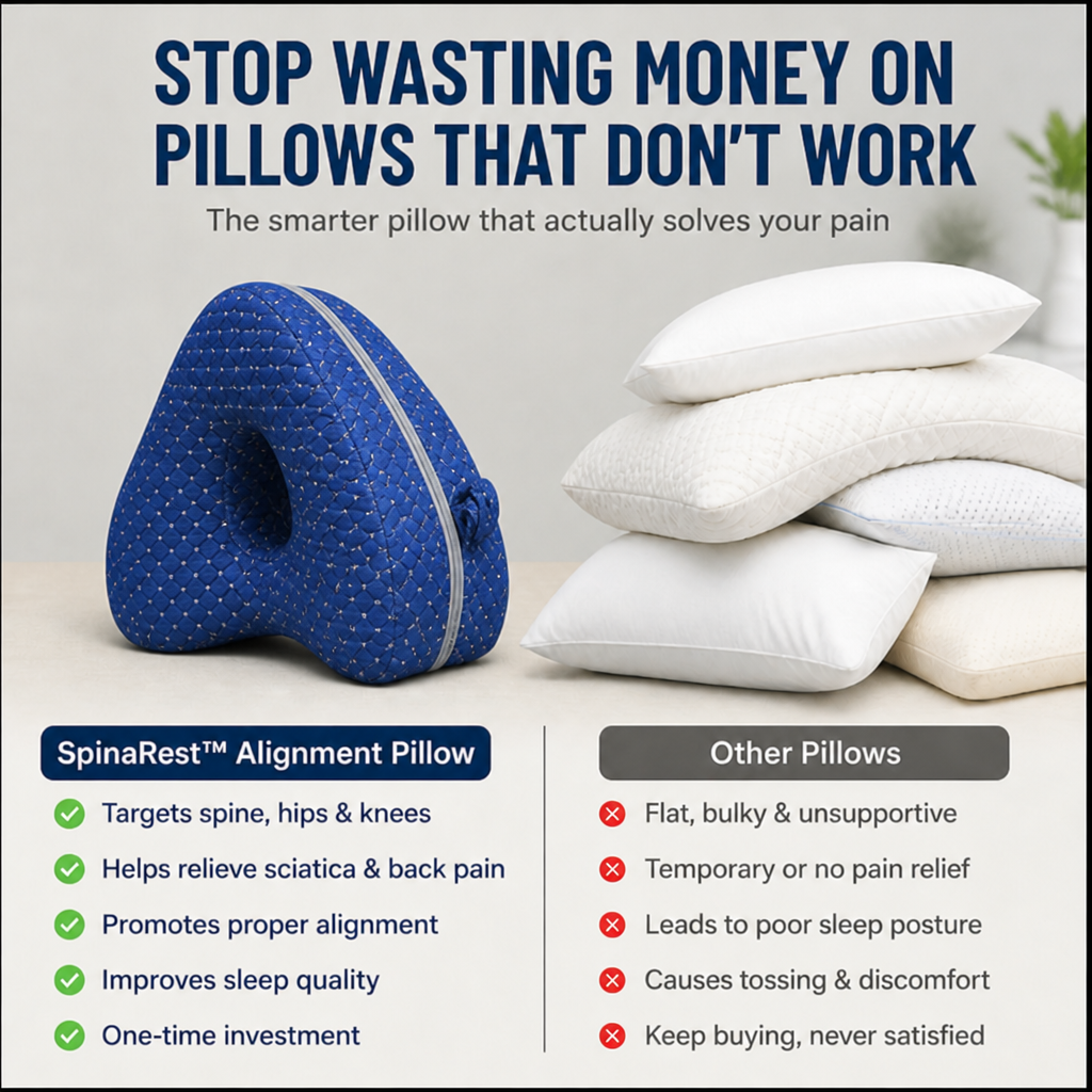 SpinaRest™ — Sleep Pain-Free and Wake Up Energized Every Day
