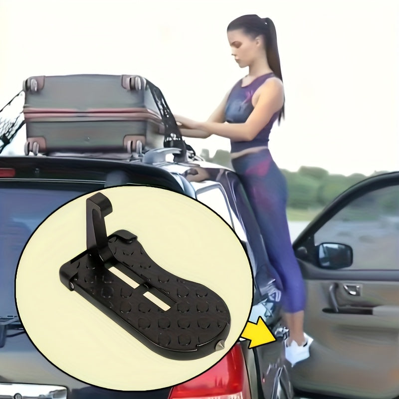 Vehicle Door Step for Roof Access