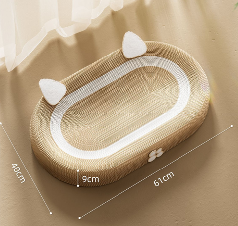 ClawHaven™ Lounge — Transform Your Cat’s Scratching Into a Calm, Cozy Retreat