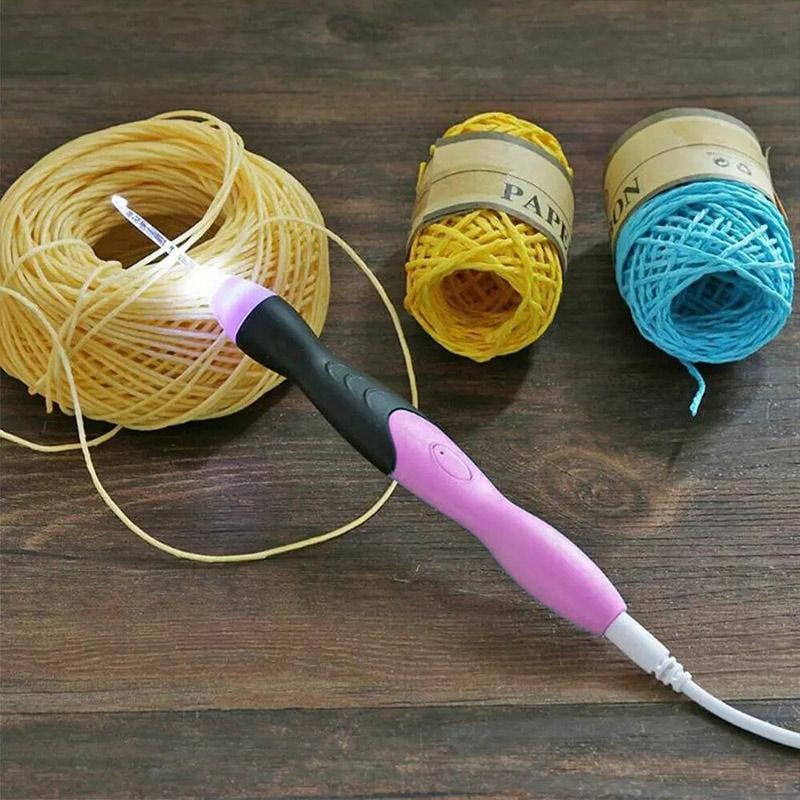 LED Crochet Hooks – Eliminate Dark Stitches for Bright Creative Moments!