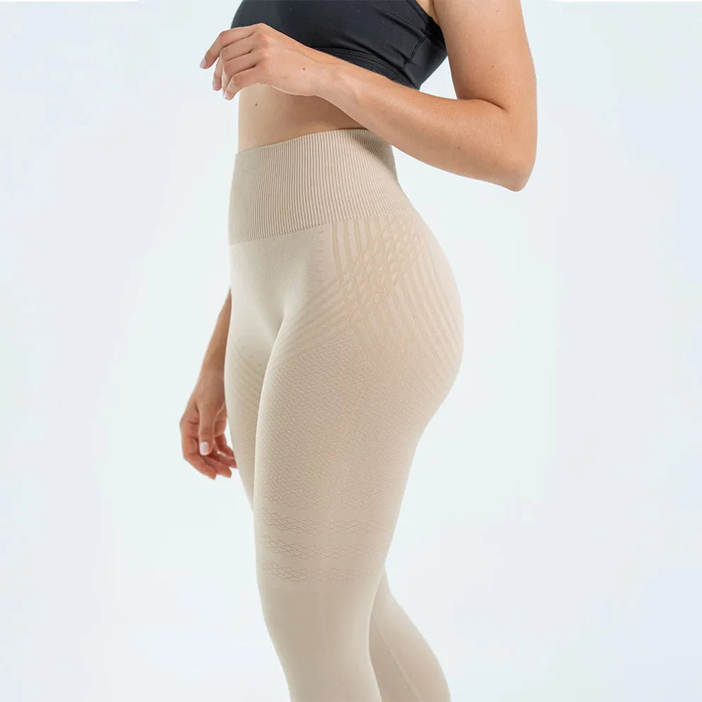 Curvesculpt™ – High-Waist Seamless Sculpting Compression Leggings