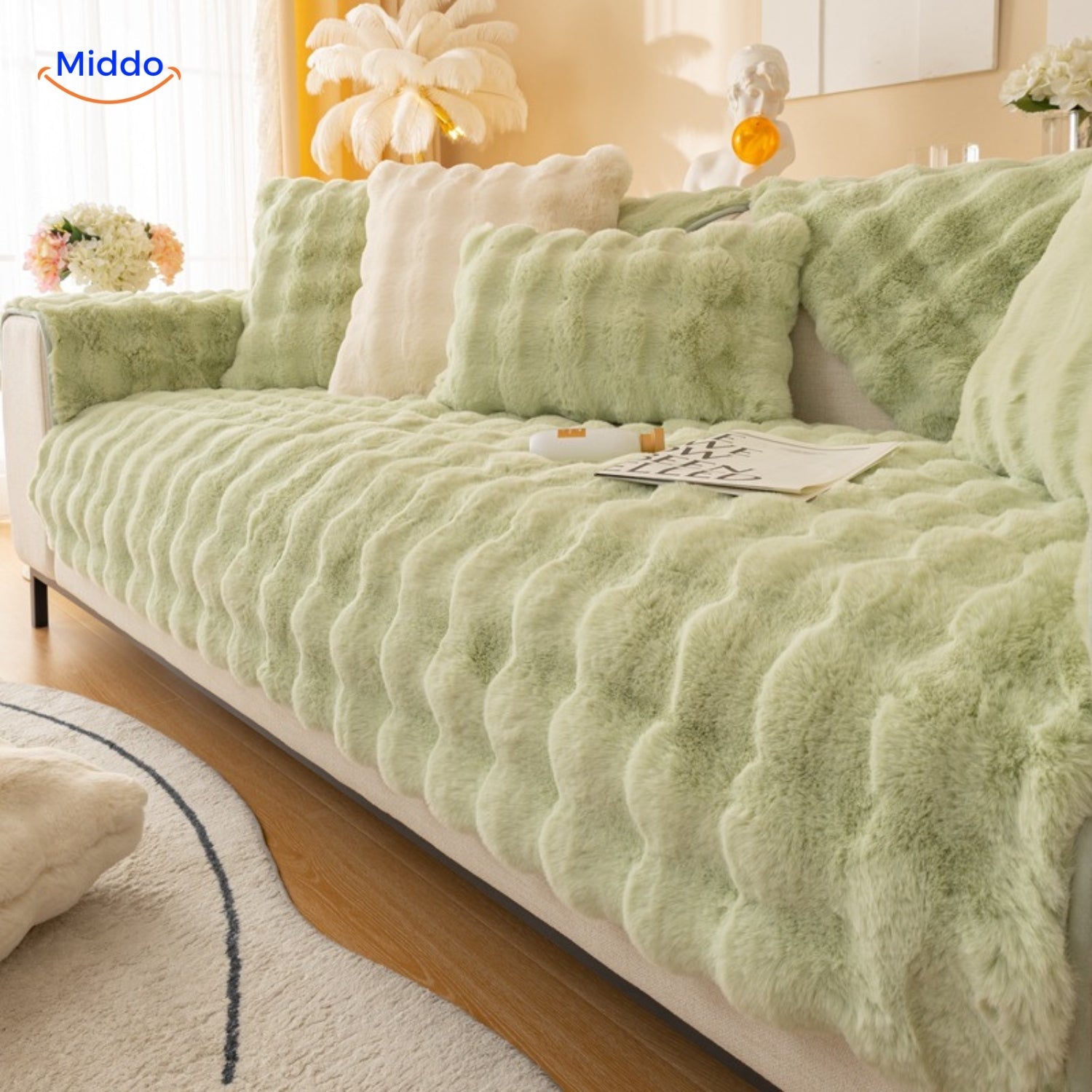 VelvEase™ Winter Covers — Turn Your Sofa into a Warm, Scratch-Free Haven All Season Long