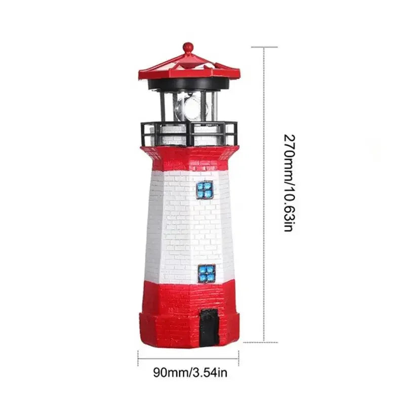 Solar-Powered Nautical Light for Enchanting Garden Evenings