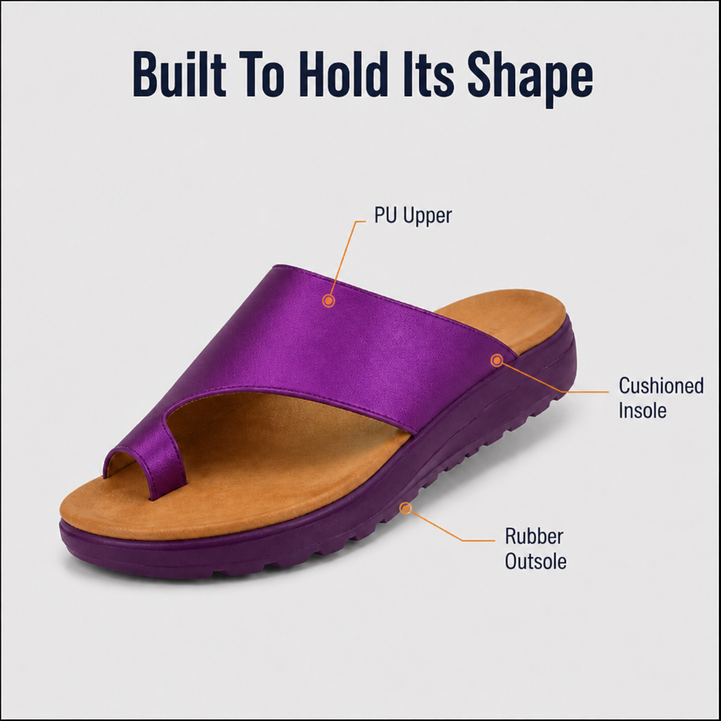 ErgoSlide™ Comfort Sandals — Walk Pain-Free with Style and All-Day Confidence