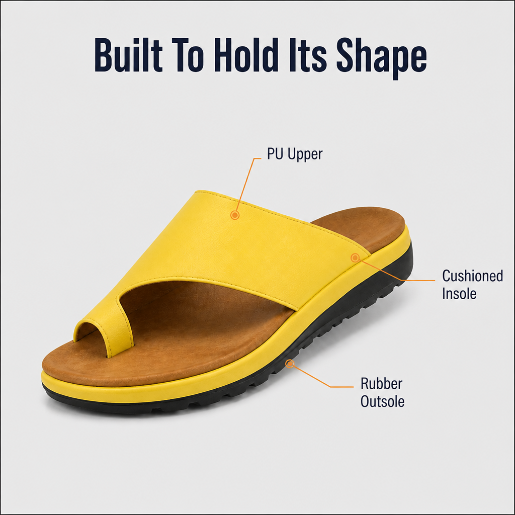 ErgoSlide™ Comfort Sandals — Walk Pain-Free with Style and All-Day Confidence