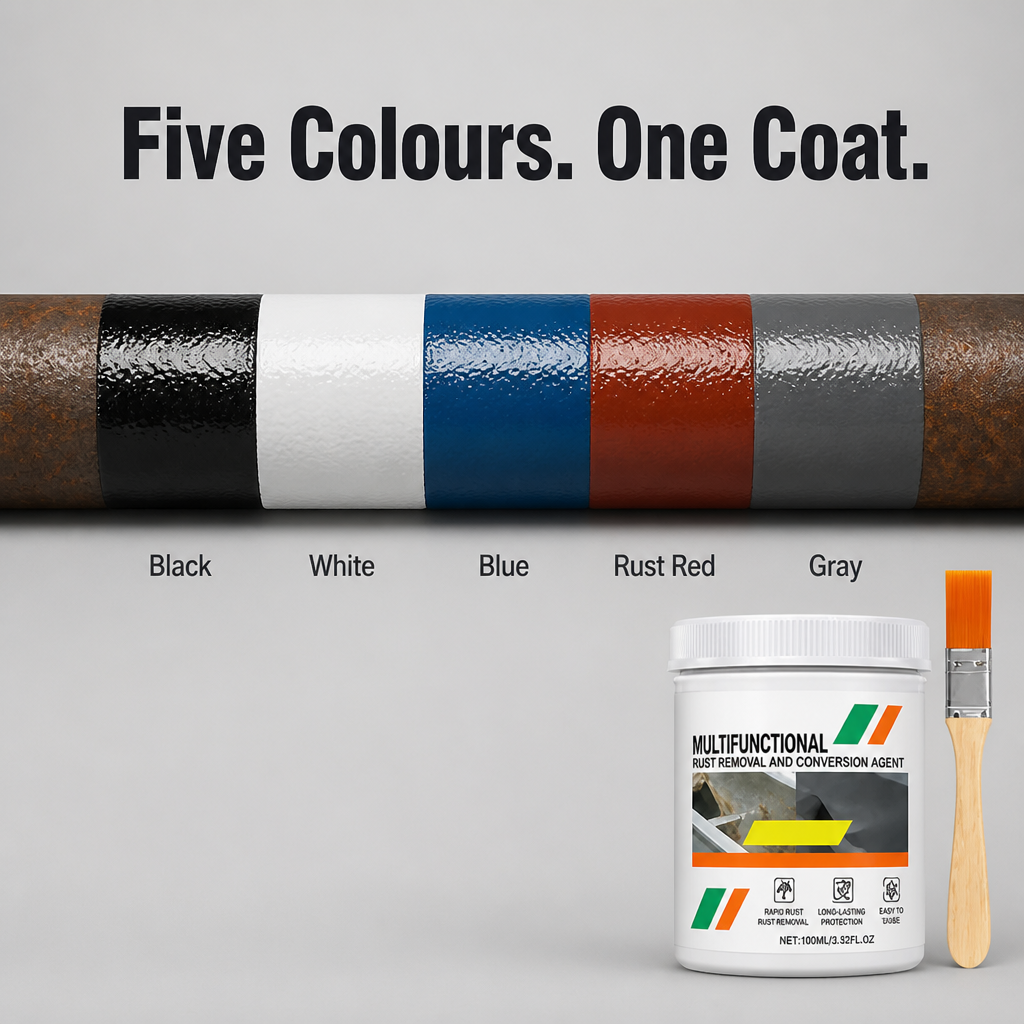 MetalMatte™ — Turn Rusted Metal Into a Lasting, Invisible Fortress of Strength