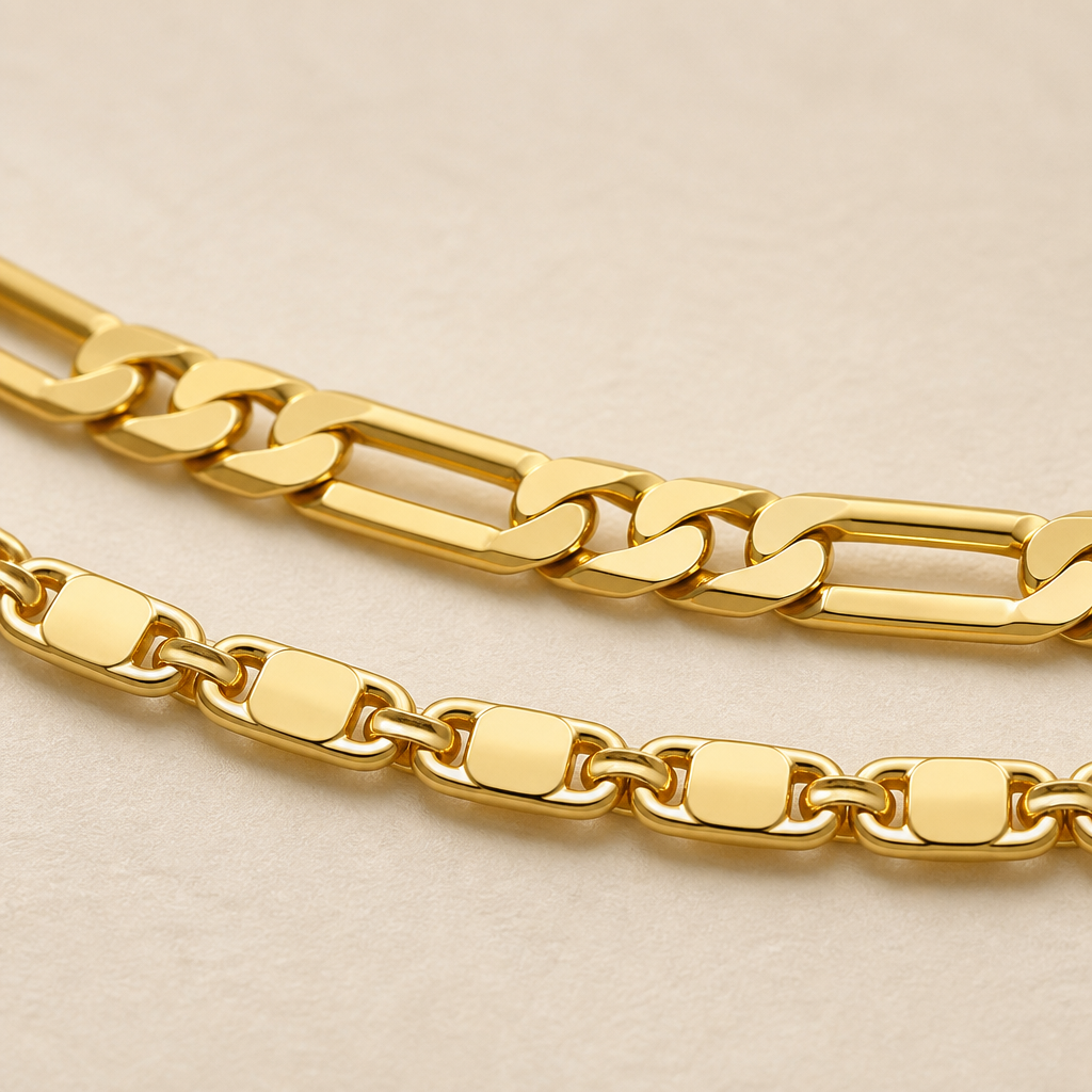 LumaLuxe™ – Layered Gold Initial Anklet with Rhinestone Letter Charm