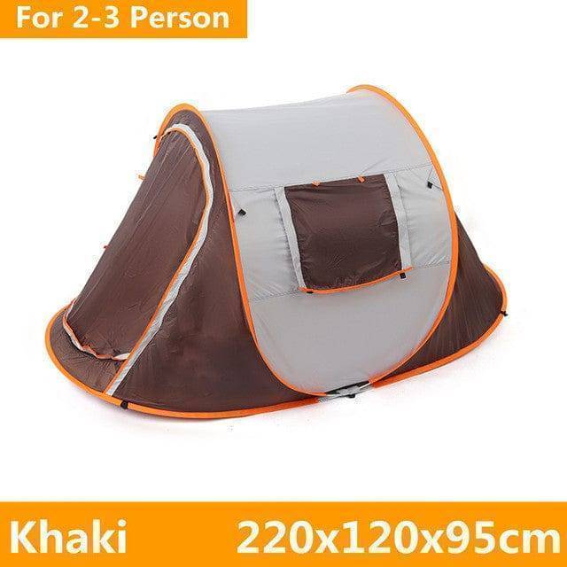Family Camping Tent - Waterproof and Automatic for Outdoor Use