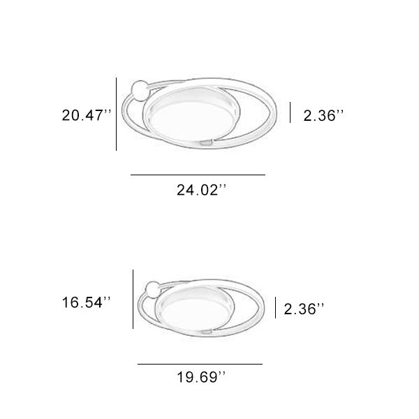 Circular LED Ceiling Light