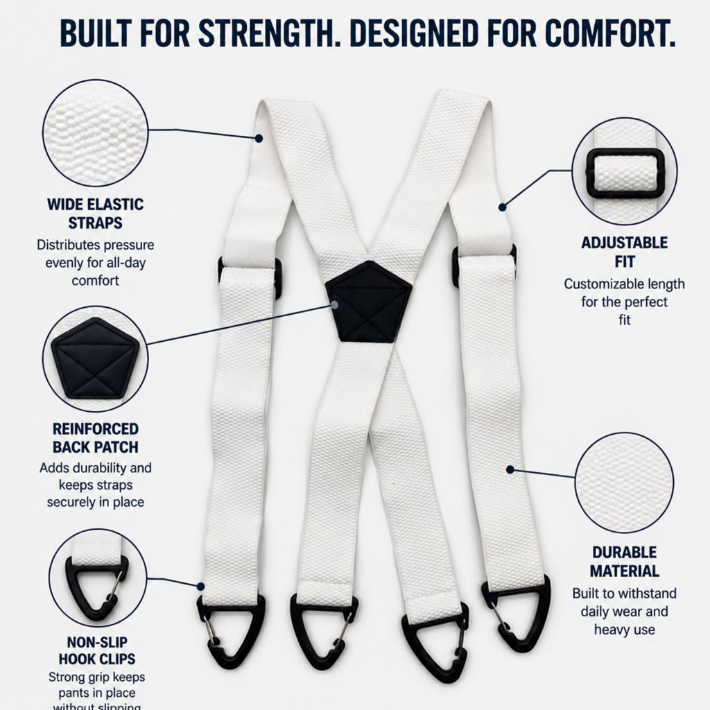 IronHold™ Suspenders — Rock-Solid Support That Never Lets You Down