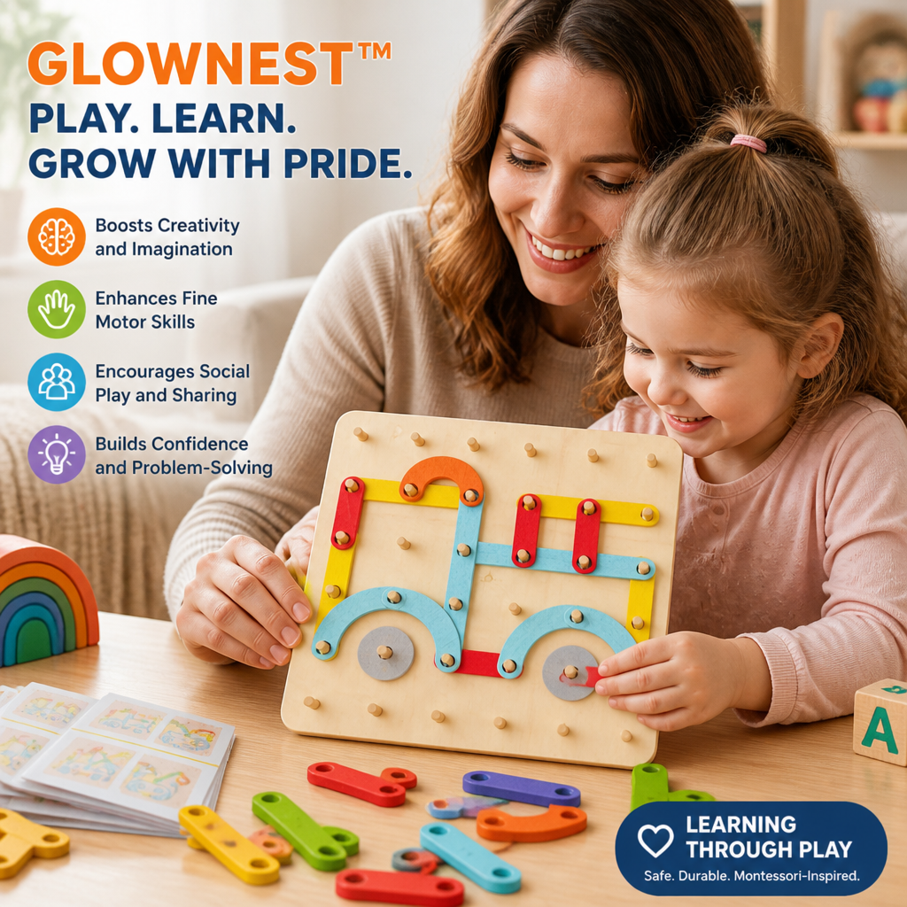 BrightBeam™ — Build, Solve & Create the Screen-Free Toy They Actually Choose