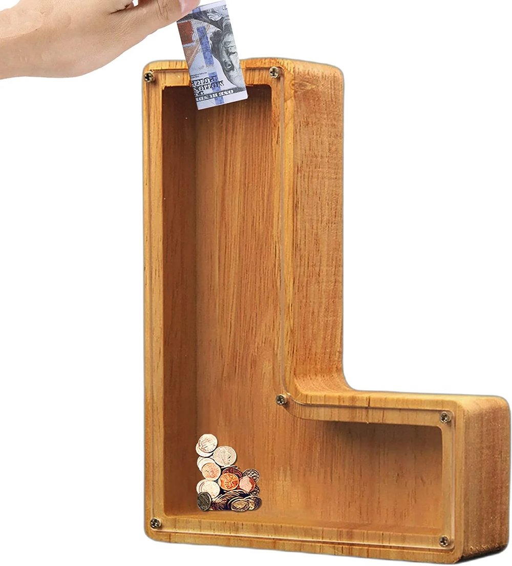 Handcrafted Piggy Bank to Encourage Safe Saving for Kids