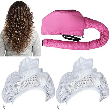 FlexiCurl™ Portable Bonnet Dryer Cap — Effortless, Healthy Curls That Boost Your Confidence Every Day