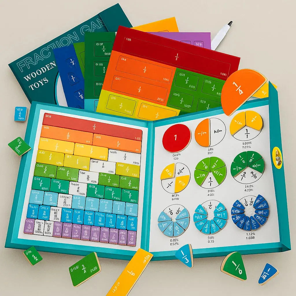 Magnetic Fraction Tiles™ — Unlock Your Child’s Joyful Math Confidence