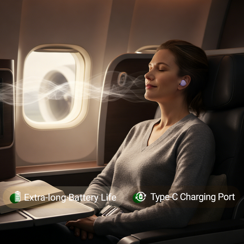 Noise-Cancelling Earbuds for Peaceful Nights and Deep Sleep Comfort