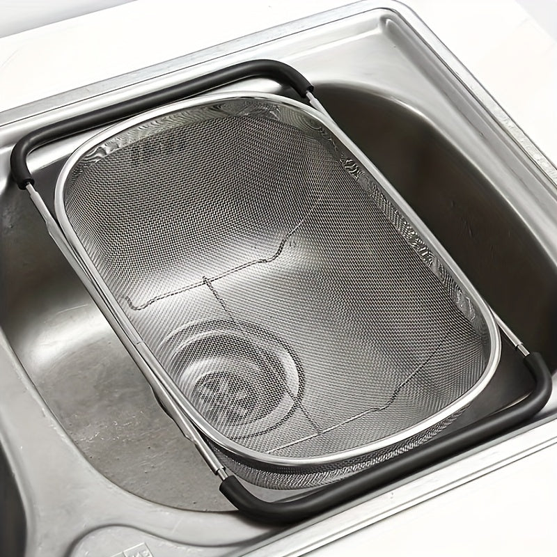 Retractable Stainless Steel Sink Strainer