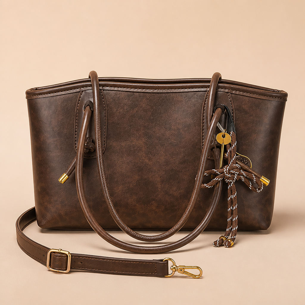 LUXORA™ PU Leather Shoulder Bag — Own Effortless Elegance That Powers Your Every Move