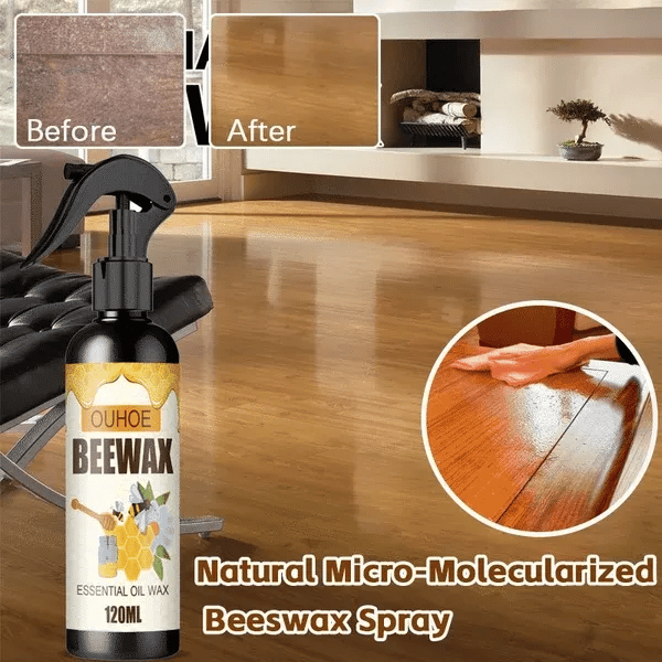 Micro Beeswax Spray for Wood - Enhance Furniture Shine and Timeless Beauty