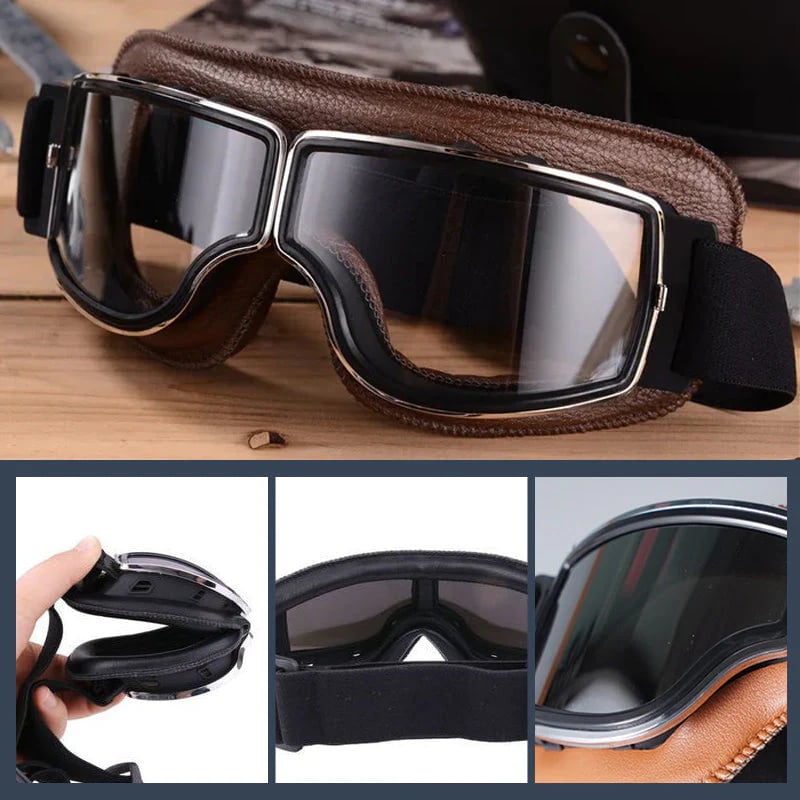 Vintage Road Rider - Freedom and Protection for a Stylish Ride