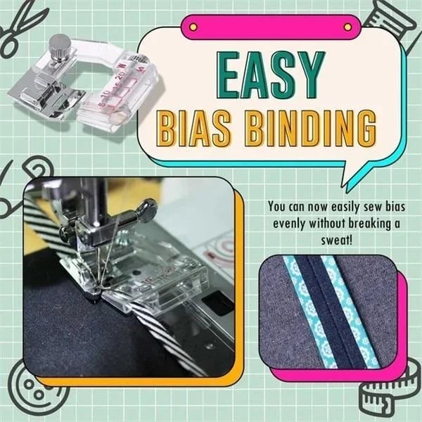 BiasBindemittel™ — Perfectly Straight Seams Every Time | 50% Off