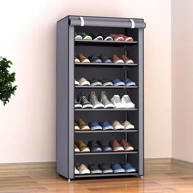 Freestanding Shoe Organizer | Dustproof Cover | No-Tool Assembly | ShoeGuard