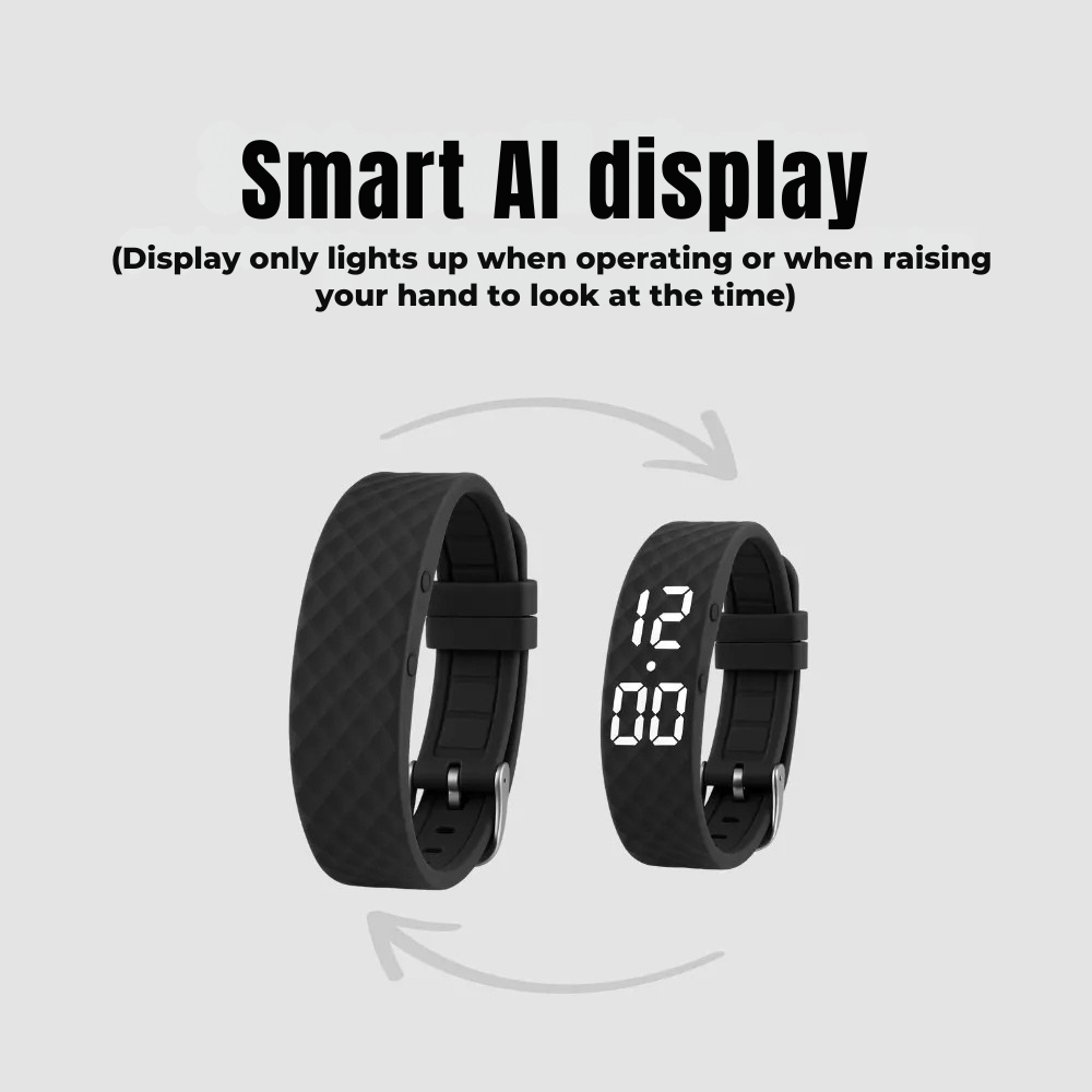 Alarm Clock | Sound-Free Silent Waking | Adjustable Brightness | ProSleep