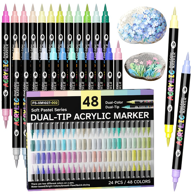 Set of 120 Acrylic Markers