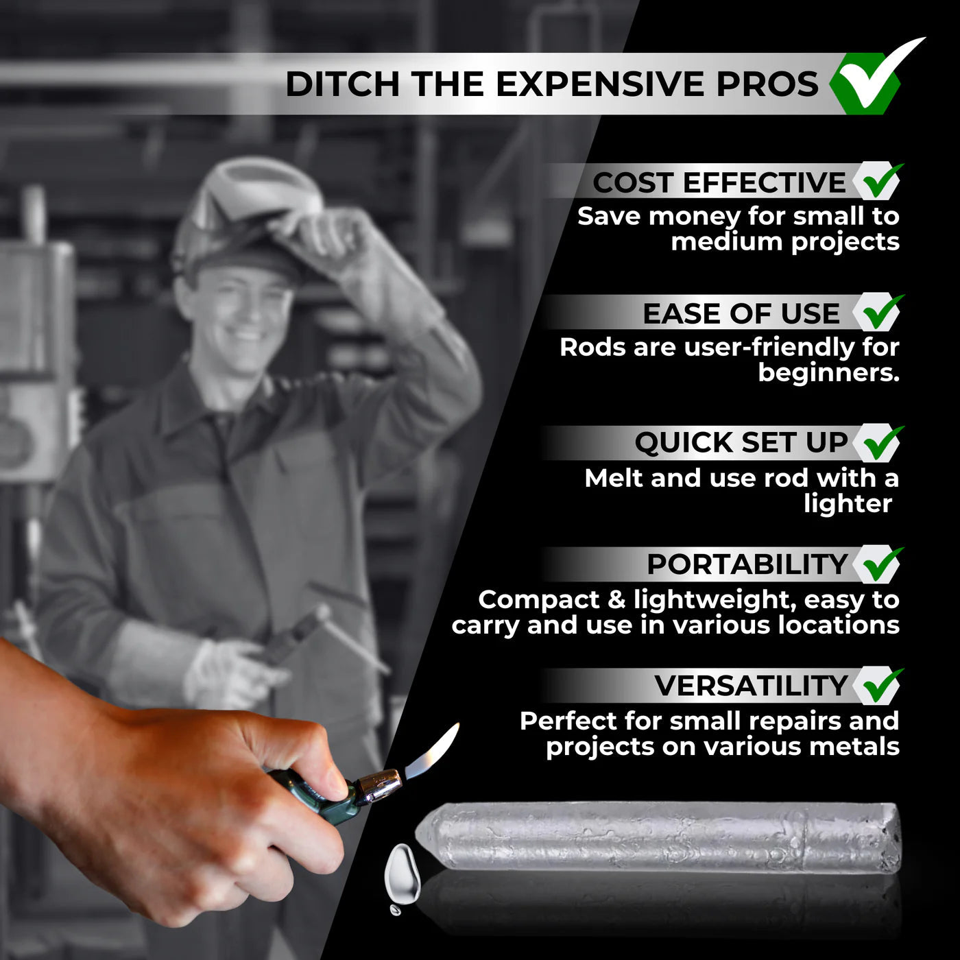 IronClad Restore™ — Empower Your Repairs with Effortless, Professional-Quality Metal Fixes