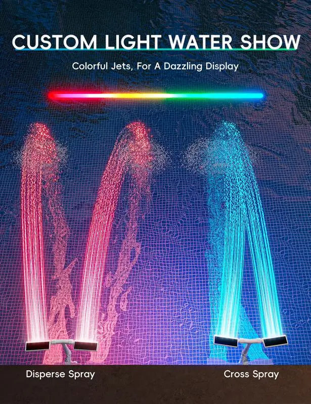 AquaZephyr™ — Transform Your Pool into a Cool, Mesmerizing Oasis of Light and Refreshment