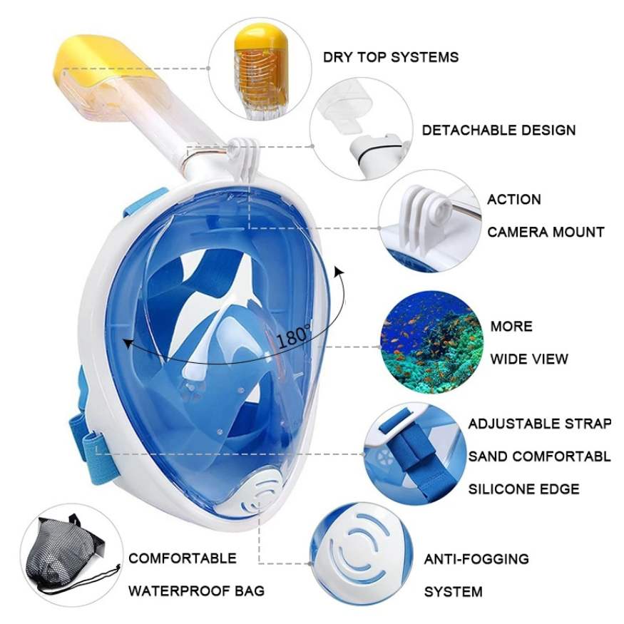 Experience Unmatched Freedom with Crystal Clear Vision and Maximum Comfort Underwater