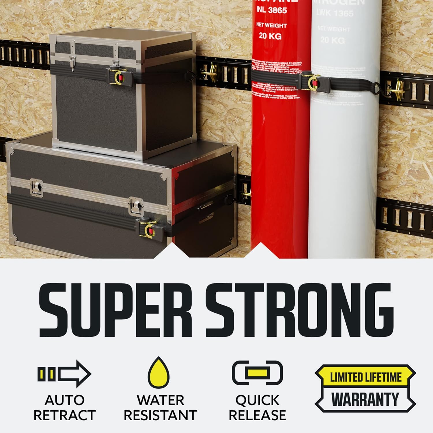 Turbo Strap - Securely and Quickly Fasten Loads Without Tangles!