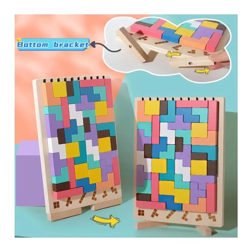 WonderTowers™ — Ignite Brilliant Focus and Creativity with Every Colorful Block Stack