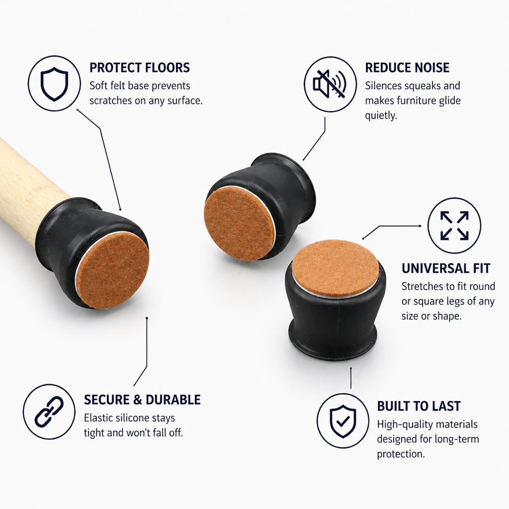 SubliGuard™ — Silent, Scratch-Free Floors with a Perfect Furniture Hug Every Time
