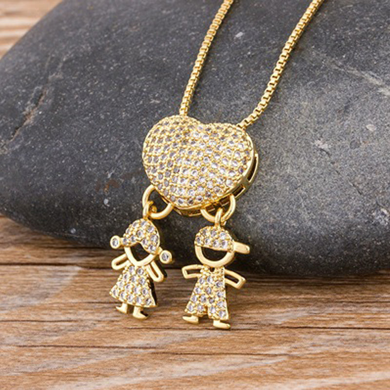 CelestaRay™ Necklace — Carry Your Children’s Love as a Radiant, Everlasting Embrace