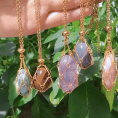 JoyauDiamanté™ - Interchangeable Crystal Stone Necklace for a Radiant Style and Inner Harmony