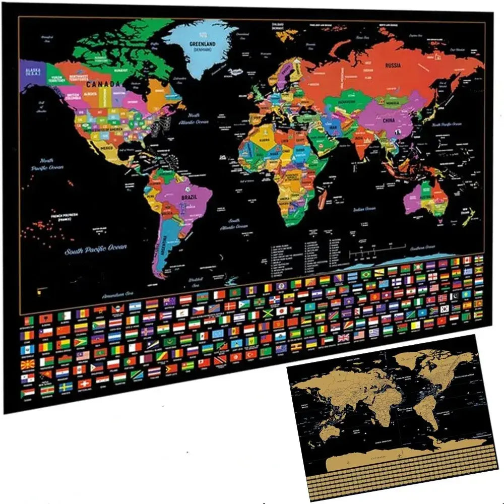 GlobeScratch – Your Adventures Made Visible
