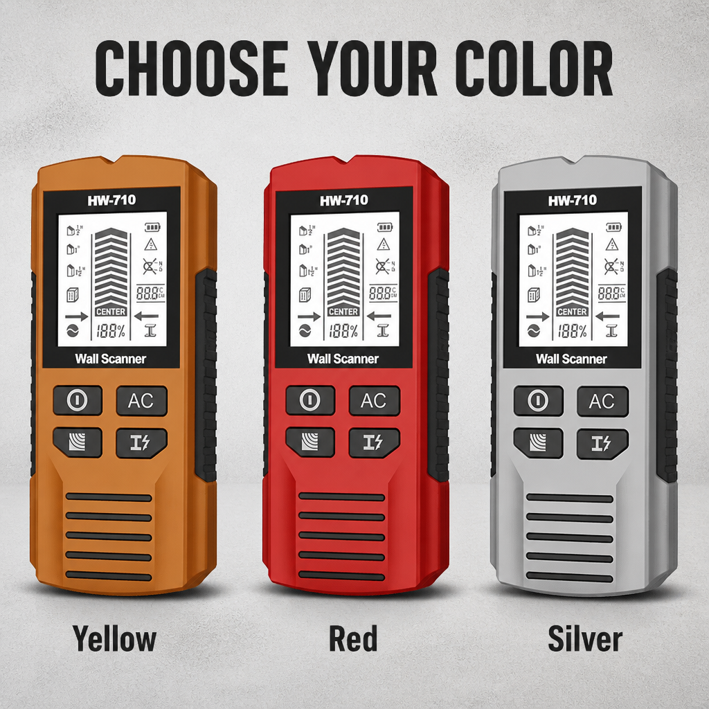 WallSight™ — Spot Studs, Pipes & Live Wires Before You Drill
