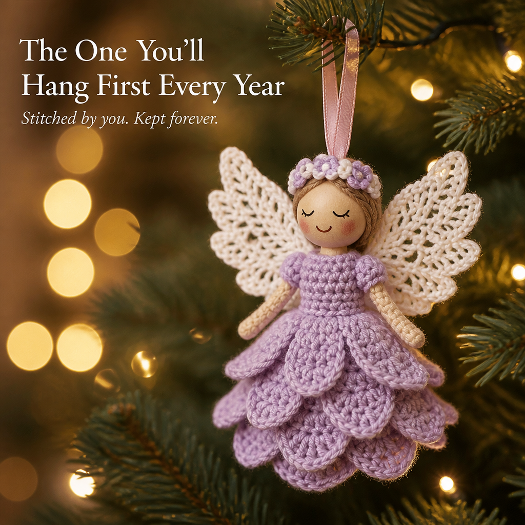 AmoraHalo™ — Crochet a Tiny Keepsake Angel That Means More Than Store-Bought