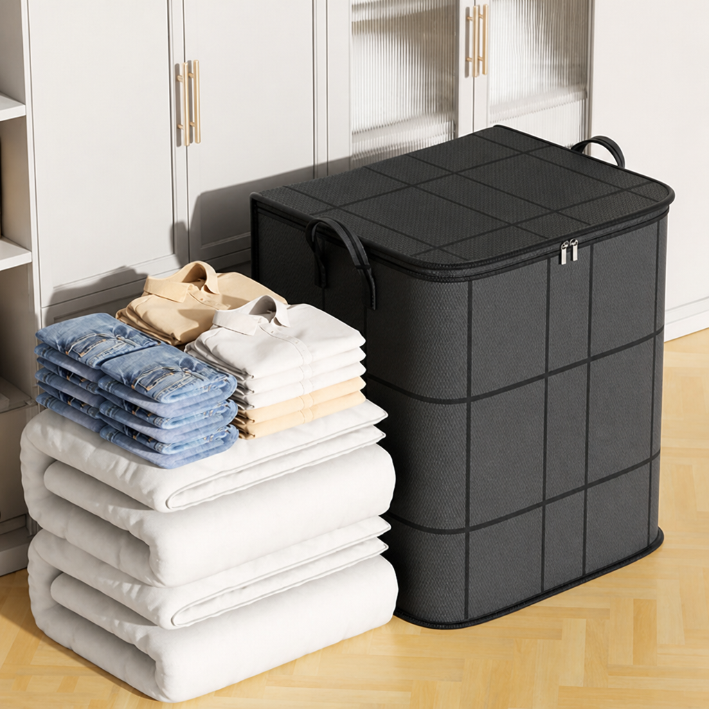VestaGuard™ — Take Back Your Closet with Effortless, Bulky Bedding Storage That Lasts