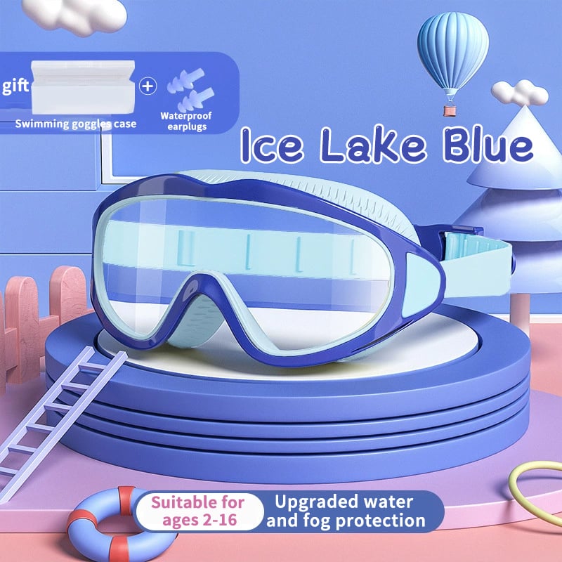 Kids' HD Swim Goggles – UV Protection and Anti-Fog Feature